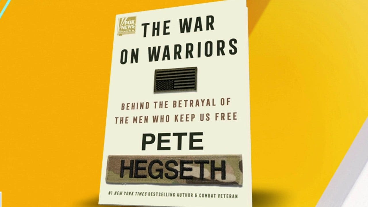 'The War on Warriors': Pete Hegseth shares shocking never-before-told Biden inauguration story in new book