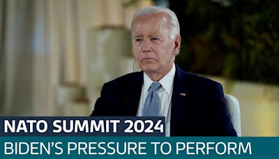 Biden under pressure to perform at Nato summit after pressure to stand down - Latest From ITV News