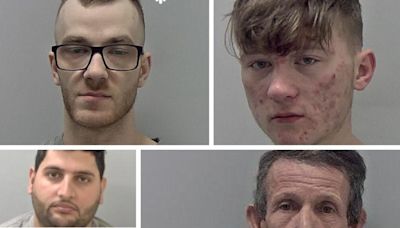 Thieves and thugs: Some of the Shropshire's worst criminals locked up in recent weeks