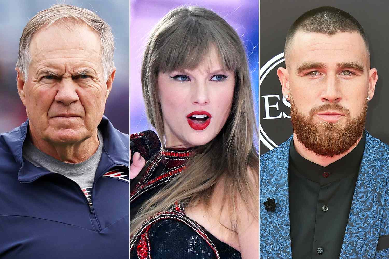 Bill Belichick Hung Out with Travis Kelce and Patrick Mahomes at Taylor Swift’s Eras Tour Stop in Amsterdam