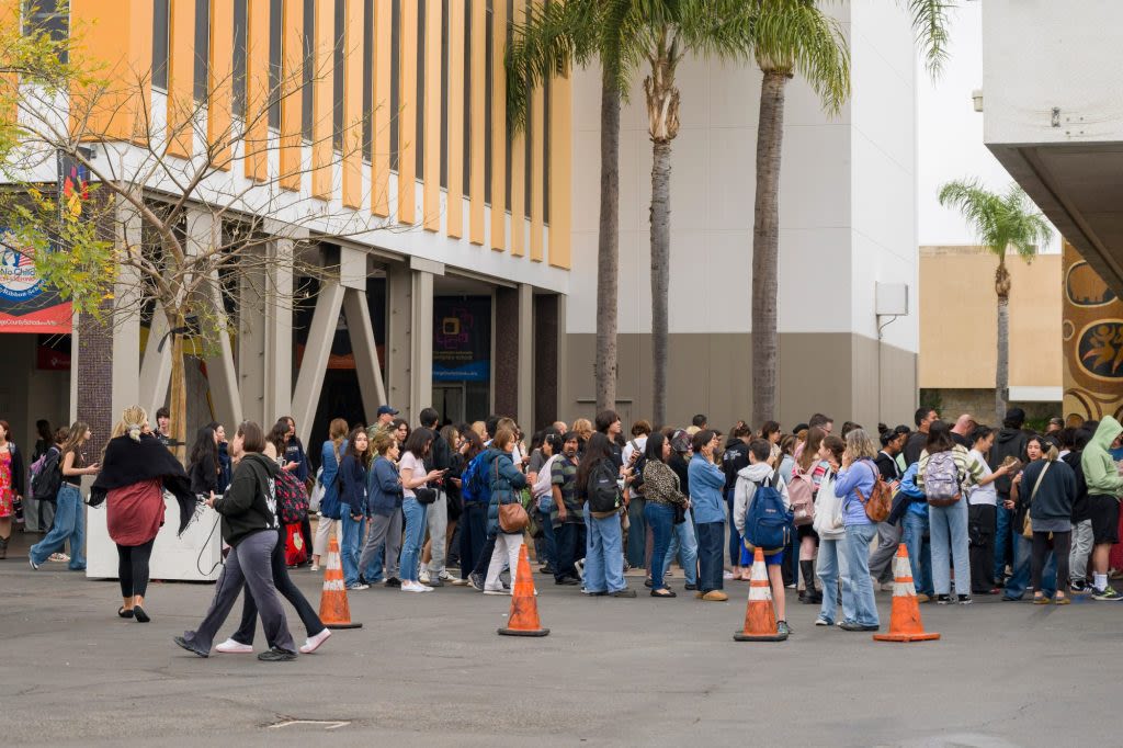 Orange County School of the Arts placed on brief lockdown after car backfires, causing panic