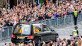 Queen Elizabeth II's coffin takes long road through Scotland