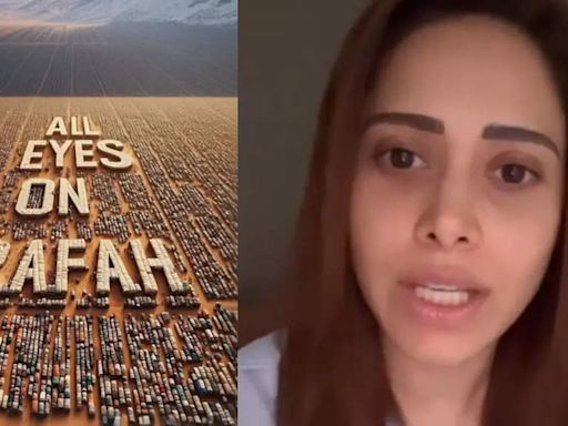 Nushrratt Bharucha faces backlash for posting 'All Eyes On Rafah' as the actress was in Israel when Hamas attached, gets called a 'hypocrite' | Hindi Movie News - Times of India