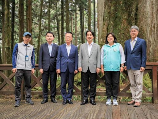 阿里山林鐵全線通車 賴清德推阿里山大軸線發展計劃