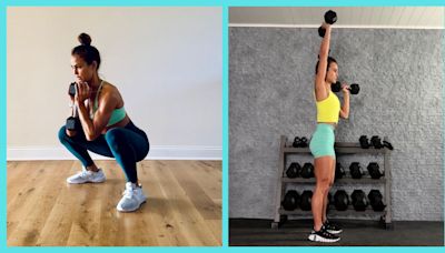 An expert trainer shares five dumbbell exercises she thinks most people should be doing to build full-body strength