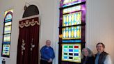 Stained-glass windows return to Honesdale synagogue for congregation's 175th anniversary