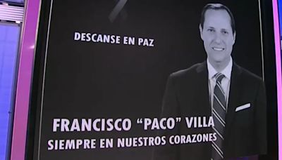 Así fue el doloroso momento en vivo en que TUDN confirmó la muerte de Paco Villa