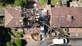 Person severely burned in house explosion