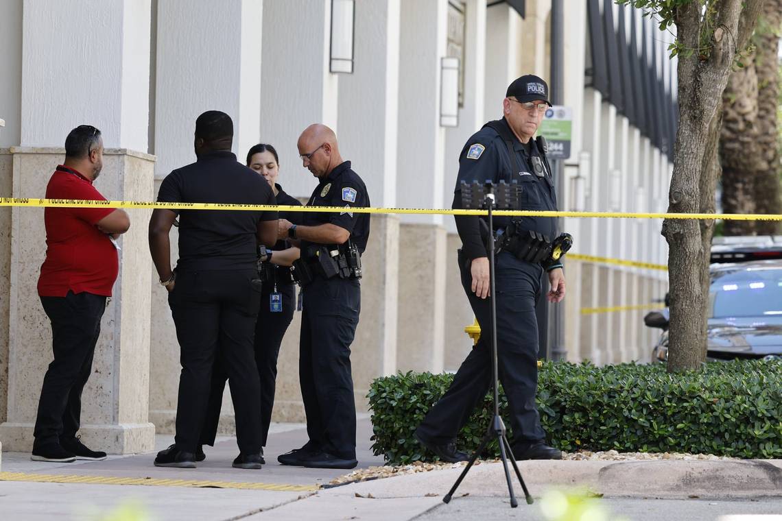 Man kills woman, injures her son before taking his own life in Gables apartment, police say