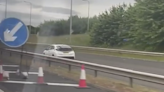 Edinburgh drivers baffled after spotting car on 'wrong side' of major road