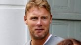 Freddie Flintoff looks in great spirits while out in London