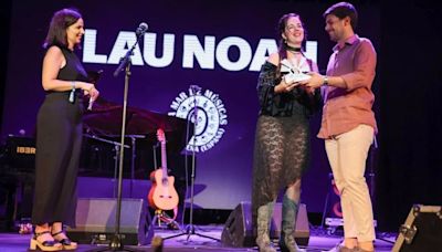 Lau Noah recibe el 'Premio Paco Martín, a la artista revelación de músicas globales' en La Mar de Músicas de Cartagena