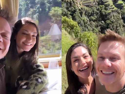 Thais Fersoza mostra aventura em viagem de trem com Michel Teló no Peru: "Que jornada"