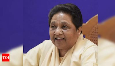 Mayawati says BSP alliance with INLD in Haryana to save people from BJP, Congress and alliances headed by them | India News - Times of India