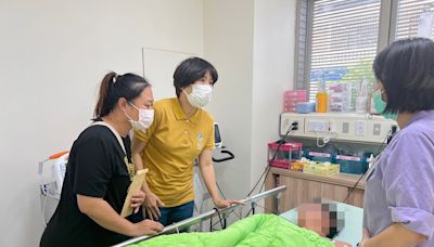 台東縣焚化廠工人燙傷意外 饒慶鈴第一時間醫院關心慰問