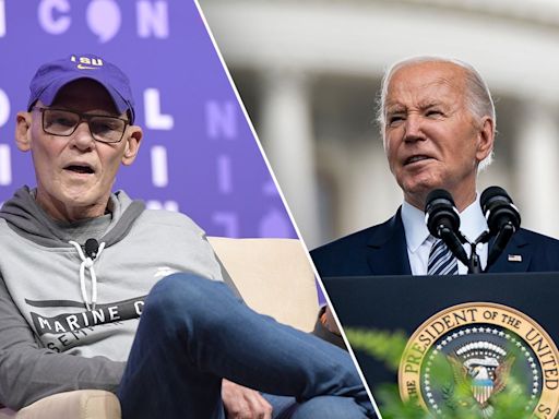 James Carville tears into Democratic Party over messaging: 'Full of s---'