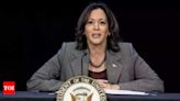 Kamala Harris unveils $50m 'Fearless' ad campaign, targeting Trump - Times of India