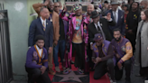 George Clinton becomes emotional as he receives star on Hollywood Walk of Fame