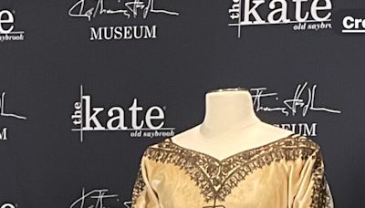 Katharine Hepburn Museum unveils wedding dress from 1928