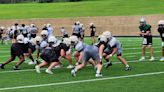 Guyer football team 'growing together' as spring practice winds down