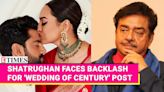 Shatrughan Sinha Drops Rare Videos From Sonakshi Sinha & Zaheer Iqbal's Wedding | Gets Trolled Online | Etimes - Times...