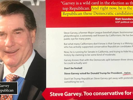 Steve Garvey’s campaign says he’s ‘achieved fundraising parity’ with Adam Schiff. Is that true?