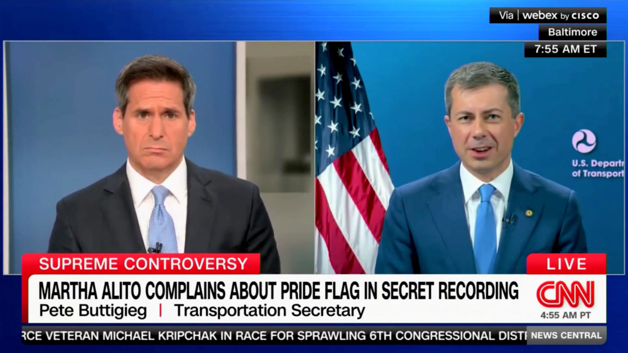 Pete Buttigieg attacks Justice Alito's wife for 'Pride flag' comments, warns SCOTUS has 'no supervision'