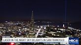 Mysterious laser in San Francisco sky identified