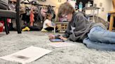 D49 class uses “flexible seating” to help kids focus