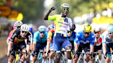 Girmay and Carapaz Historic Tour de France Finish