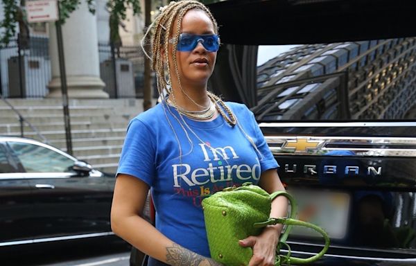 Rihanna Suggests She's Retiring Based on Her Telling Wardrobe