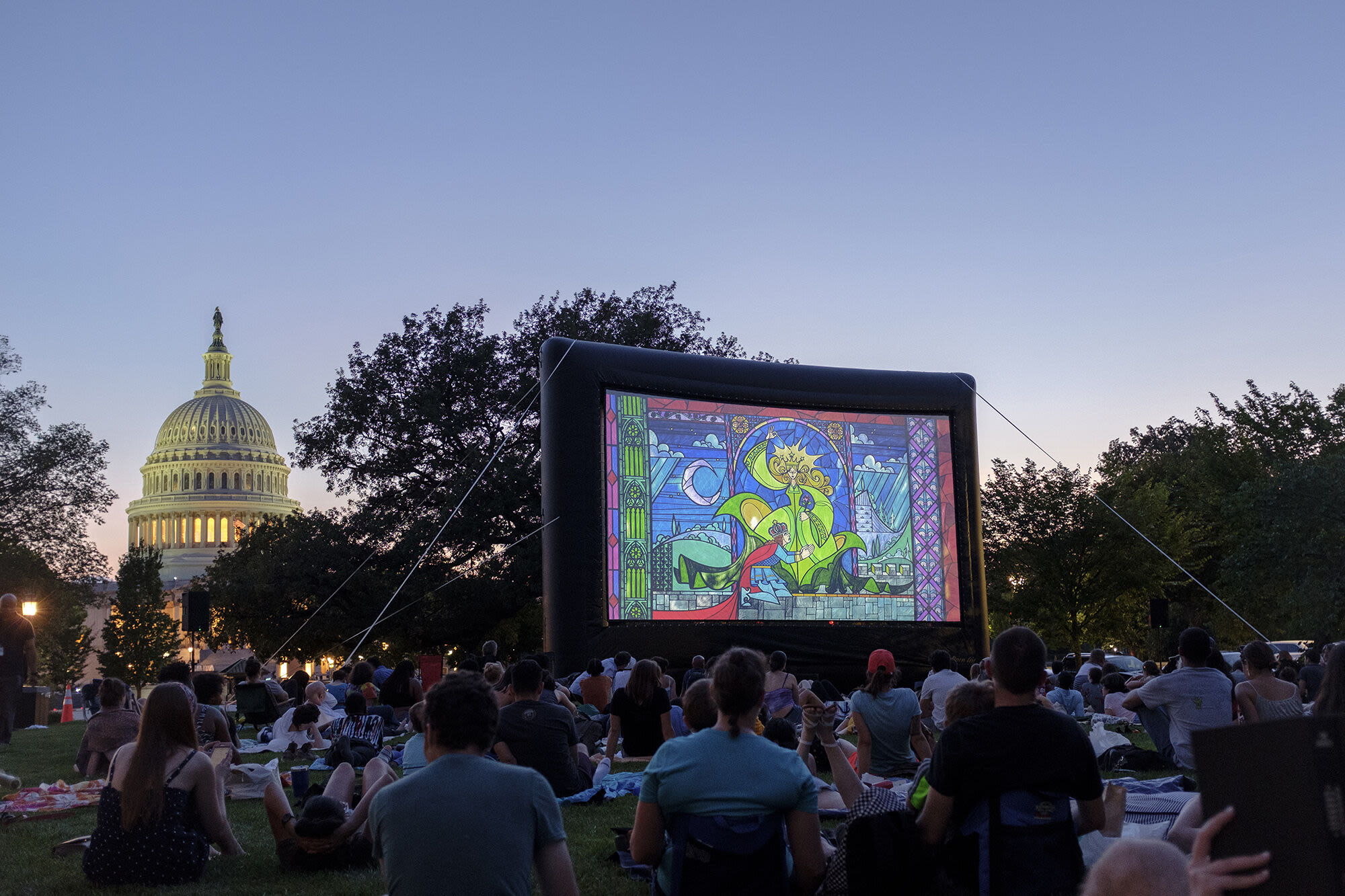 Run the ‘Rocky’ steps to ‘Oz’ as Library of Congress kicks off ‘Summer Movies on the Lawn’ this week - WTOP News