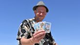 How an artist from Oregon found Palm Springs was in the (playing) cards