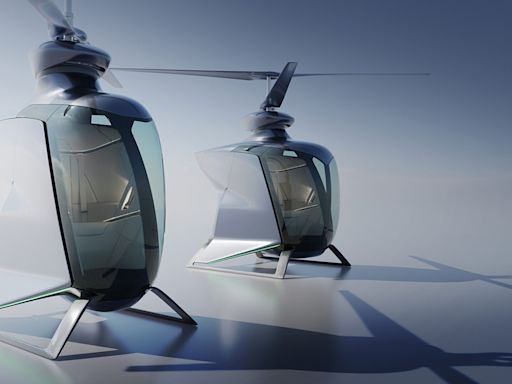 These Bonkers Electric Heli-Pods Will Fly Visitors Around the World Expo in Saudi Arabia