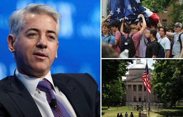 UNC frat bros who shielded US flag from anti-Israel mob raise $400K for ‘rager’ — and Bill Ackman chipped in