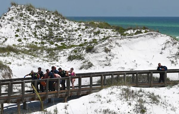 Back-to-back shark bites cause Florida county to close waters