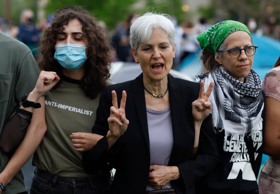 Jill Stein accuses police of assaulting her at protest