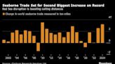 Global Sea Transport Leaps Most Since 2010 After Red Sea Attacks