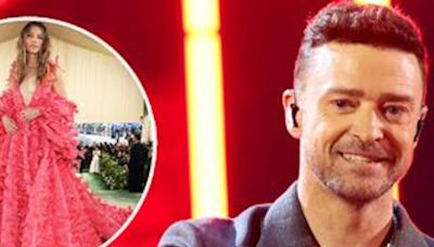 Justin Timberlake Shows Some Love For Jessica Biel’s Met Gala Dress - E! Online
