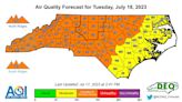 Canadian wildfires still causing poor air quality for Asheville, WNC: alerts in effect