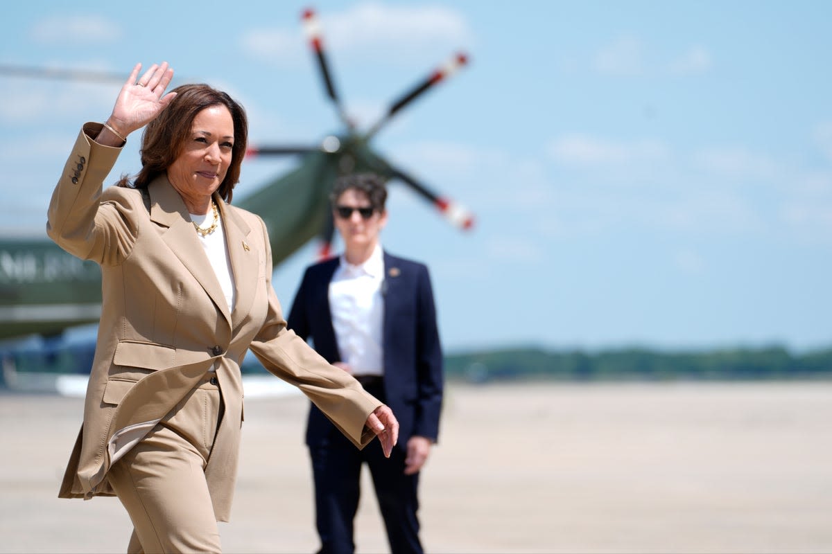 Election 2024 updates: Harris anticipates $1.4m at first fundraiser since becoming the Democrats’ likely nominee