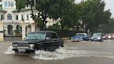 Temporal de intensas lluvias deja inundaciones en varios municipios de La Habana