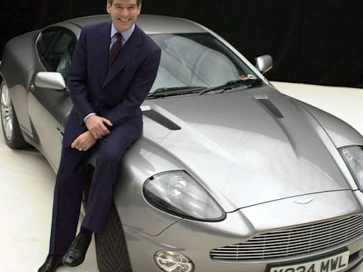 Aston Martin that featured alongside Pierce Brosnan for Bond film on sale