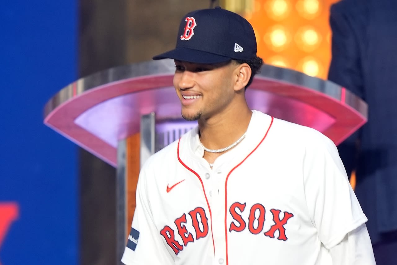 Red Sox 1st-round draft pick cracks Baseball America’s Top 100 rankings