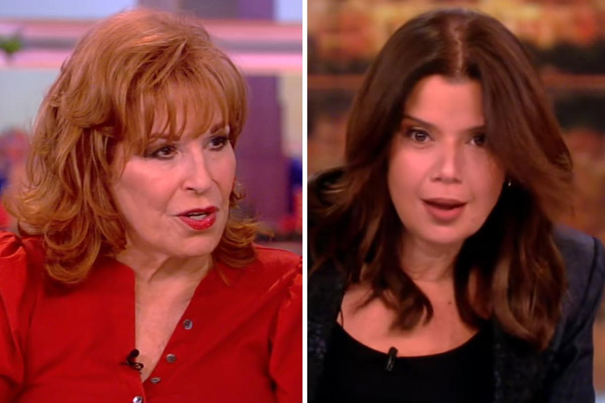 Joy Behar cuts off stunned Ana Navarro on 'The View': "Save the Emmys speech"