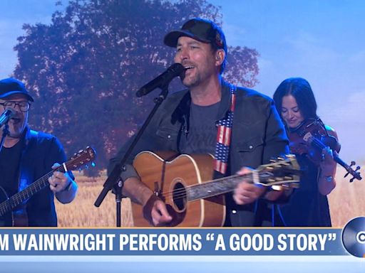 Adam Wainwright performs song from his album on 'Today Show'