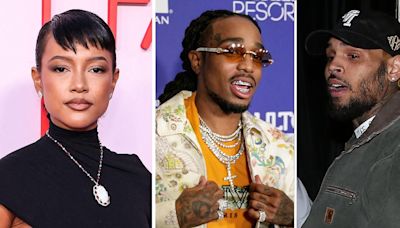 'I Just Want Peace': Karrueche Tran Doesn't 'Want Any Part' of Chris Brown and Quavo's Feud After Release of Diss Tracks