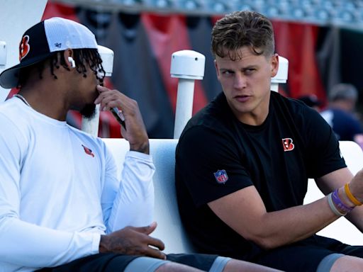 Look: Joe Burrow and Ja'Marr Chase Attend Michael Rubin's White Party in the Hamptons