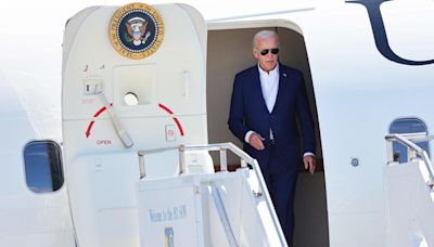 Online chatter falsely claimed Biden suffered a "medical emergency" on Air Force One after Wisconsin visit