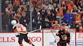 Foerster's pair of goals in 45 seconds leads Flyers to key win over Senators